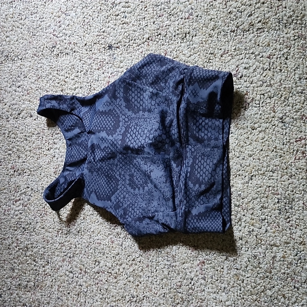 Blue Athletic tank